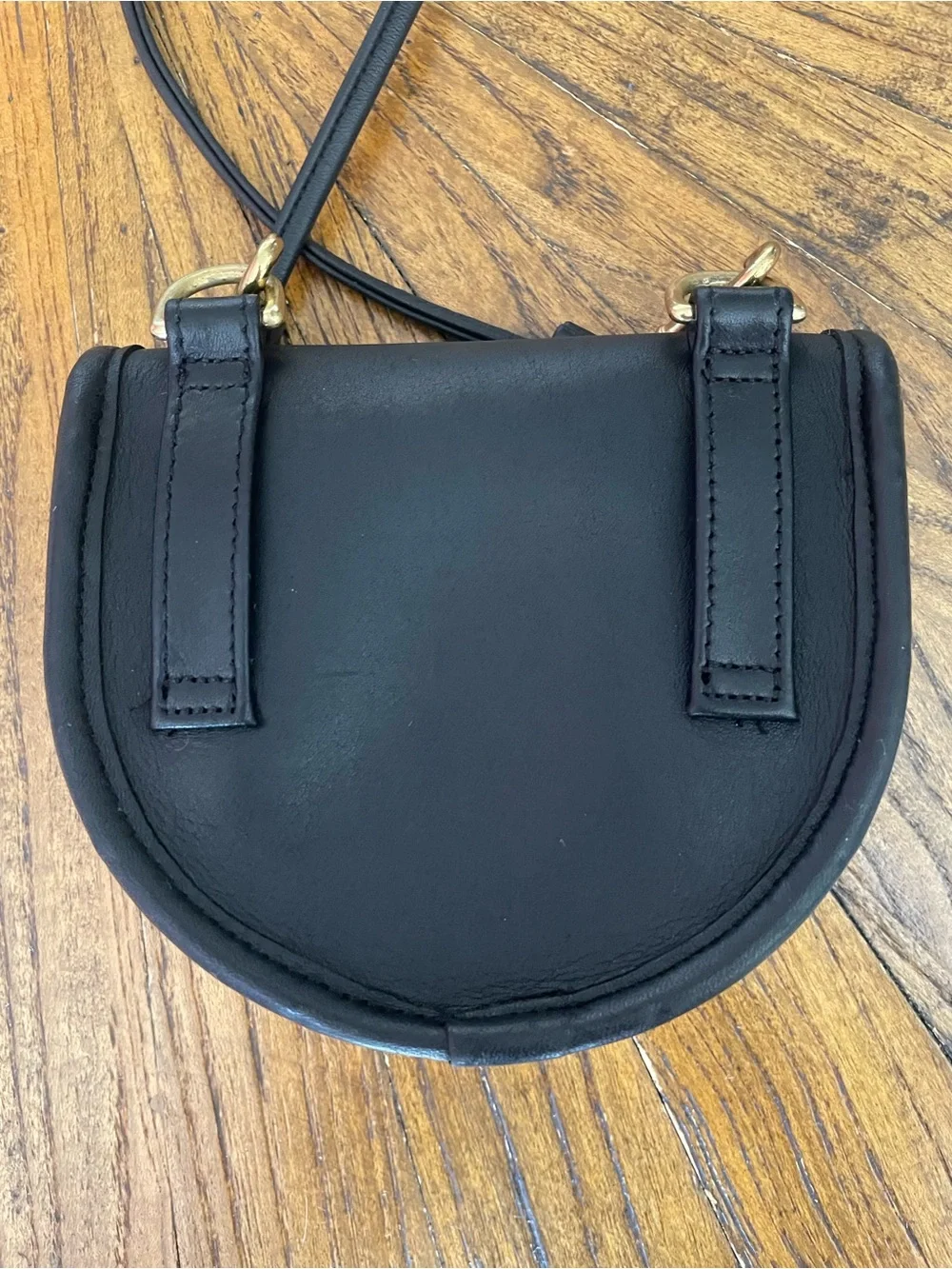 Vintage 1990’s Coach 9826 Black Leather Crossbody/Belt Bag